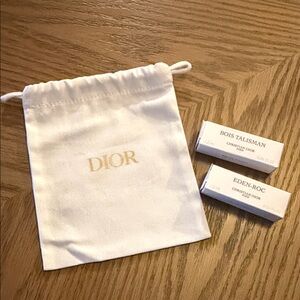 Dior Eden-Roc & Bois Talisman with Drawstring Bag
